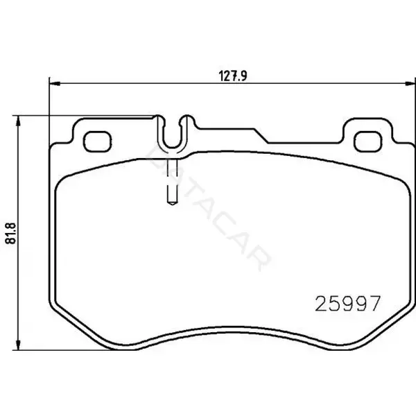 Тормозные колодки TRIALLI PF4148