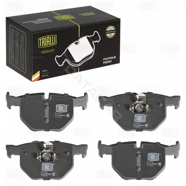 Тормозные колодки TRIALLI PF4016