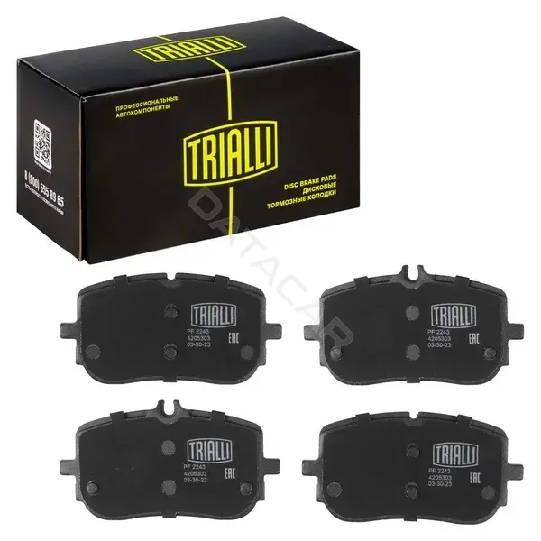 Тормозные колодки TRIALLI PF2243