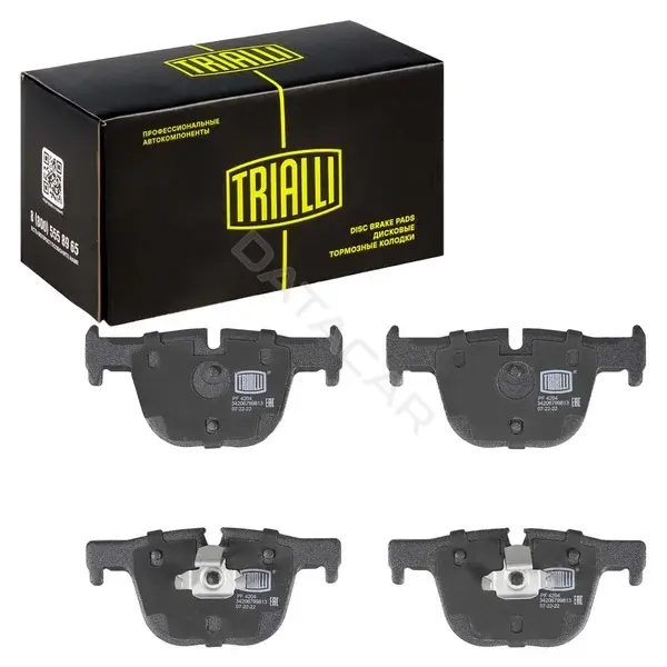 Тормозные колодки TRIALLI PF4204