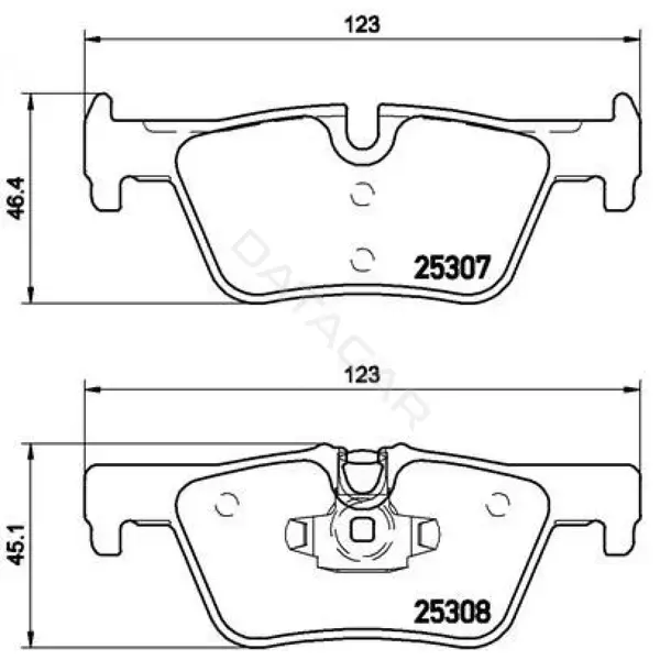 Тормозные колодки TRIALLI PF4139