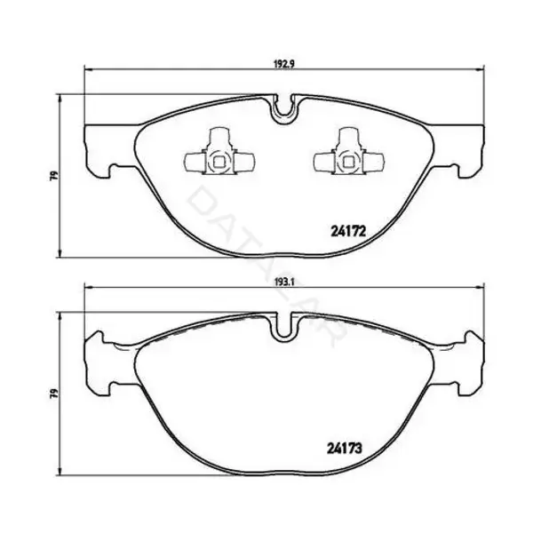 Тормозные колодки TRIALLI PF4156