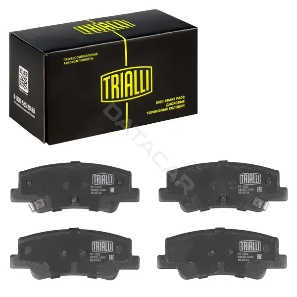 Тормозные колодки TRIALLI PF1202