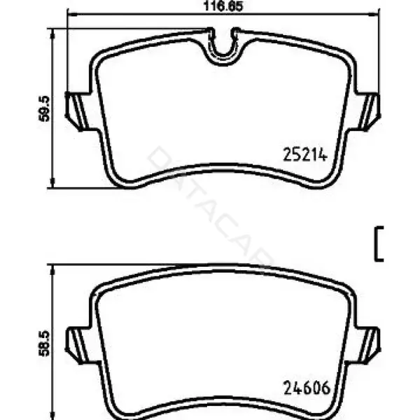 Тормозные колодки TRIALLI PF4135