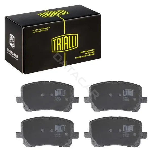 Тормозные колодки TRIALLI PF4348