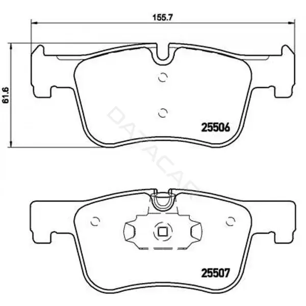 Тормозные колодки TRIALLI PF4140
