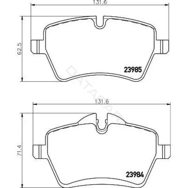 Тормозные колодки TRIALLI PF4190