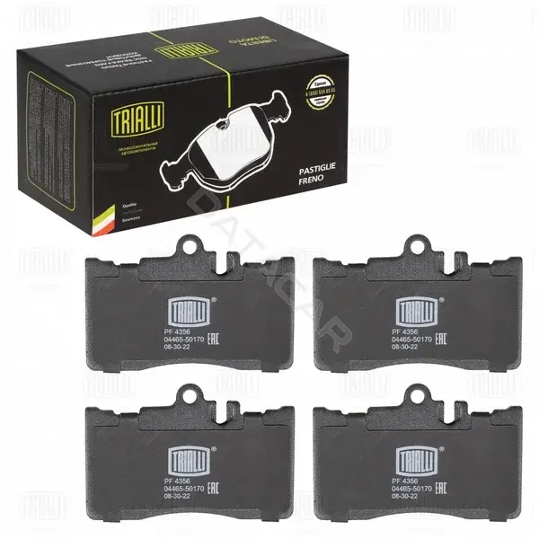 Тормозные колодки TRIALLI PF4356