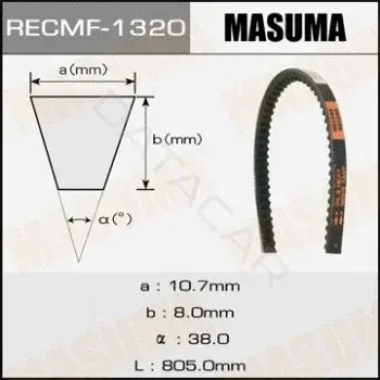 Ремень ручейковый MASUMA 1320