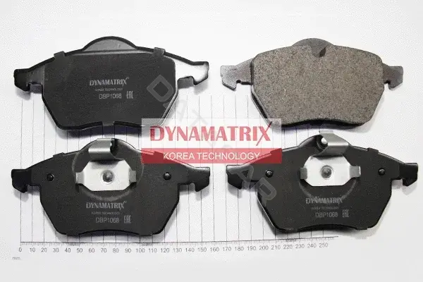 Тормозные колодки DYNAMATRIX DBP1068