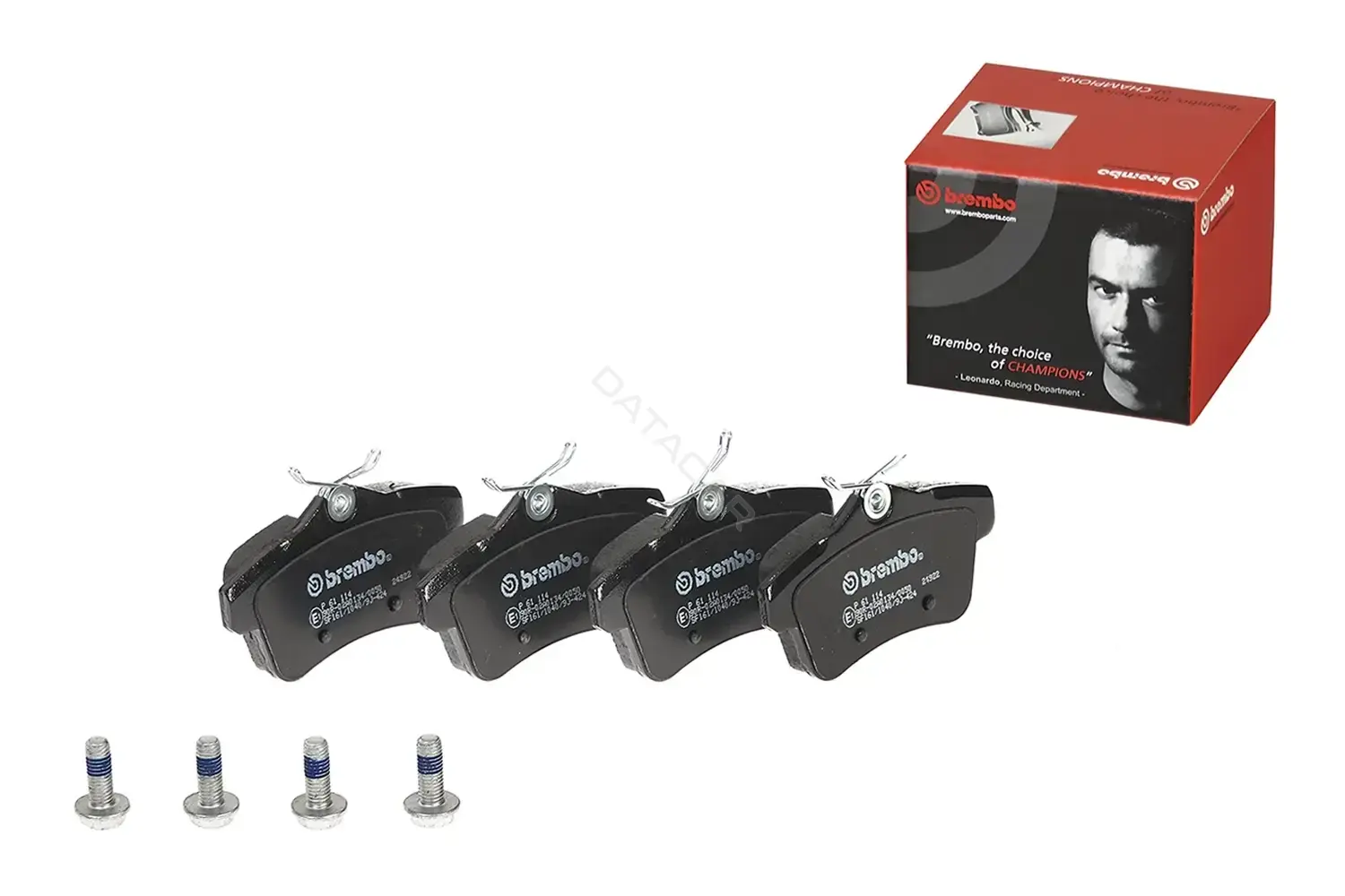 Тормозные колодки BREMBO P61114