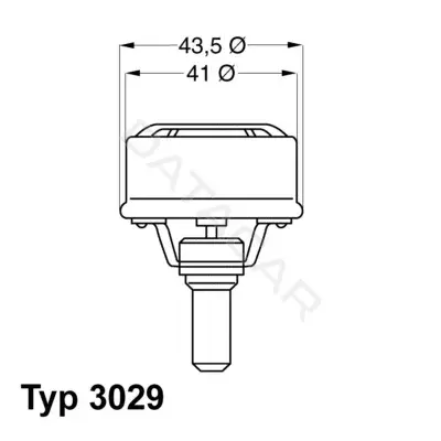 Термостат WAHLER 3029.86
