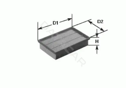 Воздушный фильтр CLEAN FILTERS MA594