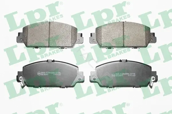 Тормозные колодки LPR/AP/RAL 05P1886