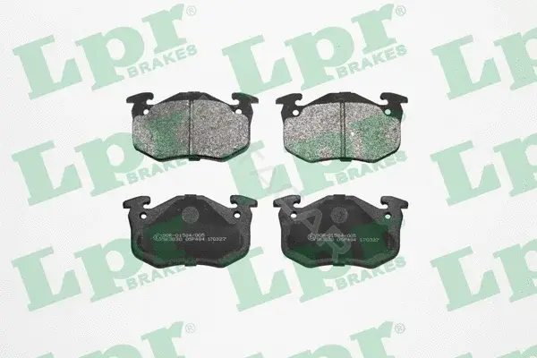 Тормозные колодки LPR/AP/RAL 05P484