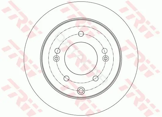 Тормозные диски TRW DF7819