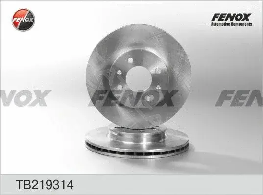 Тормозные диски FENOX TB219314
