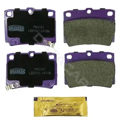 Тормозные колодки NiBK PN3391