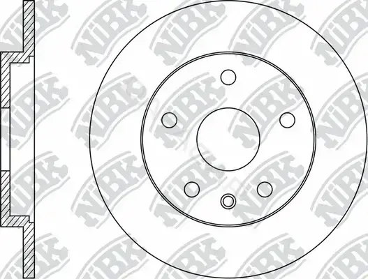 Тормозные диски NiBK RN33002