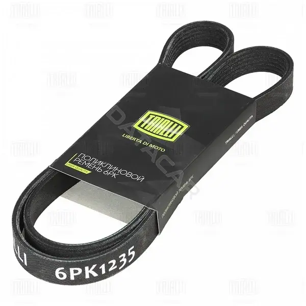 Ремень ручейковый TRIALLI 6PK1235