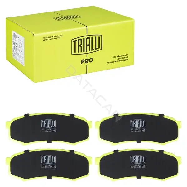 Тормозные колодки TRIALLI PF1926CR
