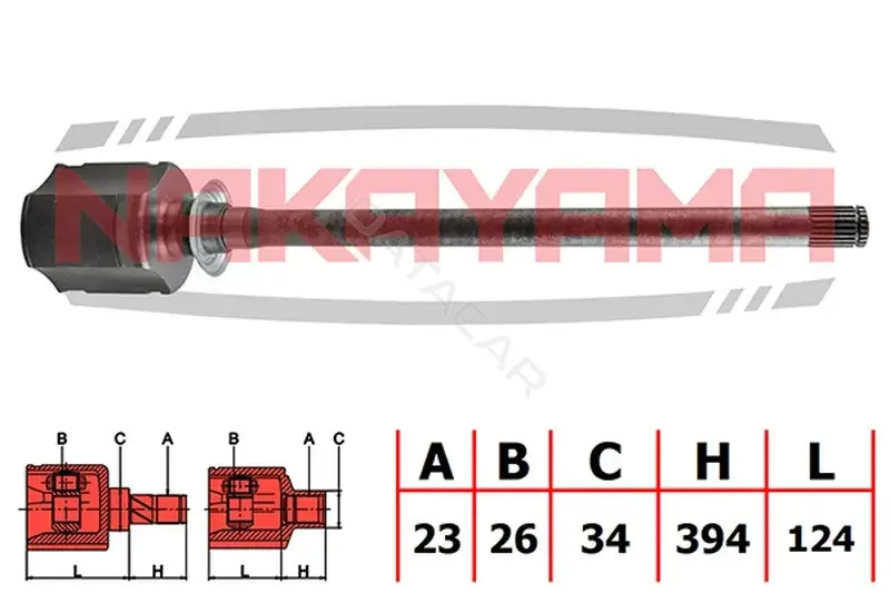 Шрус NAKAYAMA NJ7722NY
