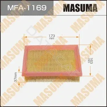 Воздушный фильтр MASUMA MFA-1169