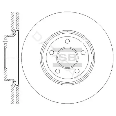 Тормозные диски Hi-Q SD5313