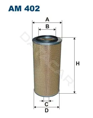 Воздушный фильтр FILTRON AM402