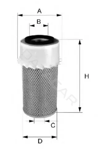 Воздушный фильтр FILTRON AM432