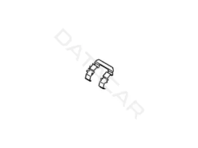 Ремкомплект тормозных колодок HYUNDAI/KIA/MOBIS 581442B000