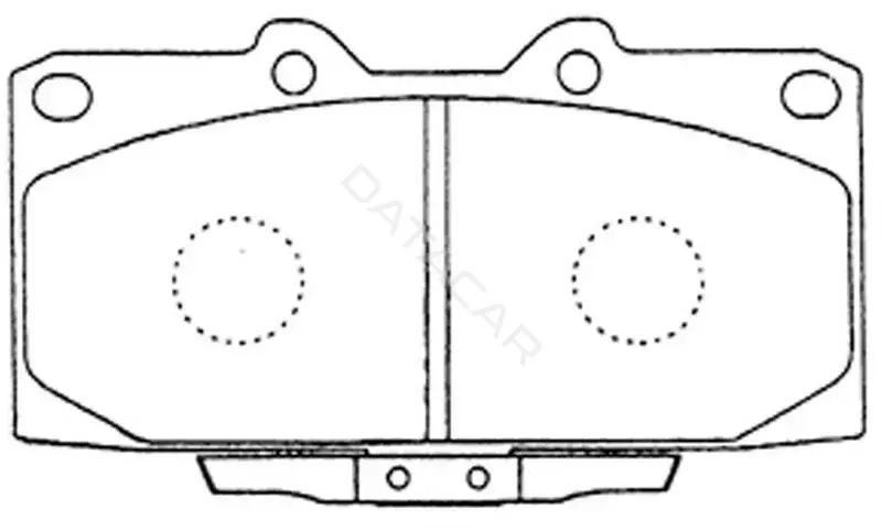 Тормозные колодки SB NAGAMOCHI BP27463