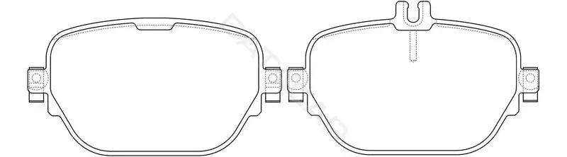 Тормозные колодки SB NAGAMOCHI BP31035