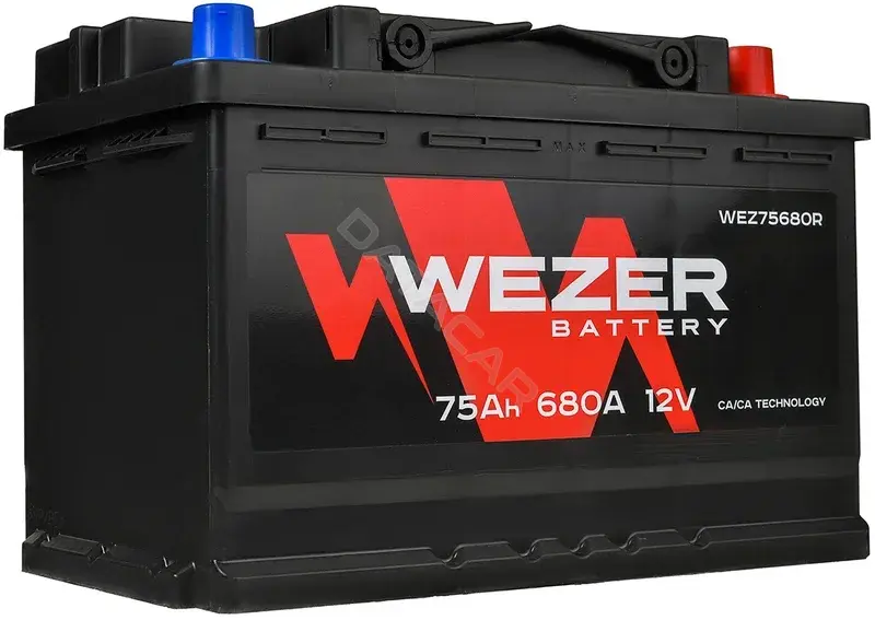 Аккумулятор WEZER WEZ75680R