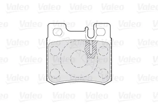 Тормозные колодки VALEO 301272