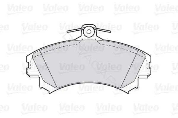 Тормозные колодки VALEO 301318