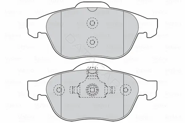 Тормозные колодки VALEO 301566