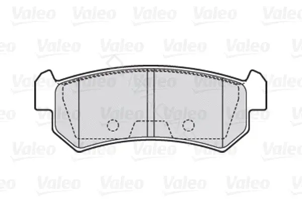 Тормозные колодки VALEO 301874