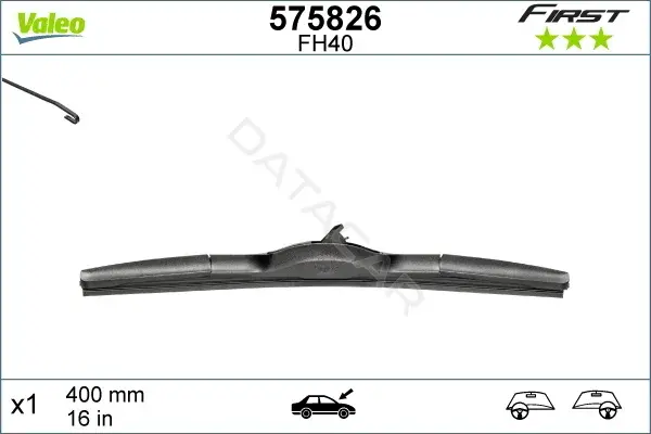 Щетки стеклоочистителя VALEO 575826