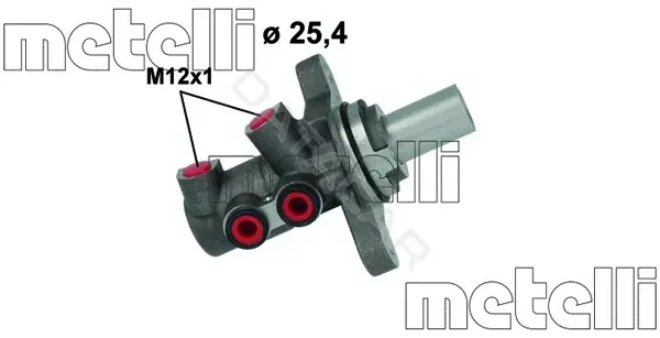 Главный тормозной цилиндр METELLI 05-1134