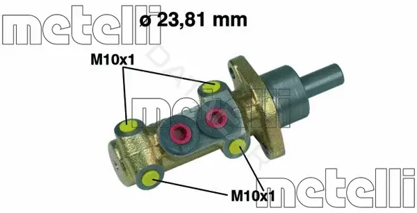 Главный тормозной цилиндр METELLI 05-0418