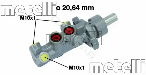 Главный тормозной цилиндр METELLI 05-0708
