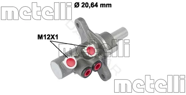 Главный тормозной цилиндр METELLI 05-0787