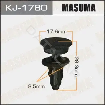 Клипсы, фиксаторы, зажимы MASUMA KJ1780