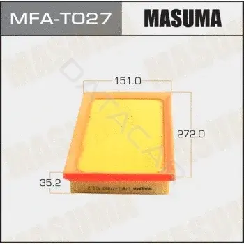 Воздушный фильтр MASUMA MFA-T027