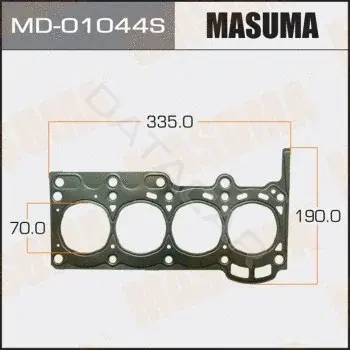 Прокладка ГБЦ MASUMA MD-01044S
