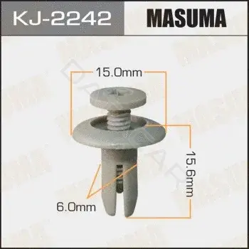 Клипса молдинга MASUMA KJ-2242