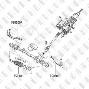 Рулевые наконечники FIXAR FS0500R