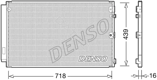 Радиатор кондиционера DENSO DCN51011