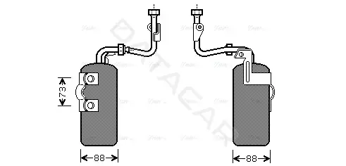 Осушитель кондиционера AVA VOD126